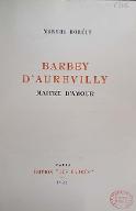 Barbey d'Aurevilly : maître d'amour