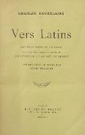 Vers latins