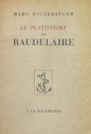 Le  platonisme de Baudelaire