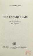 Beaumarchais ou Les fredaines de Figaro