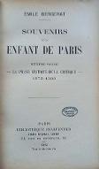 Souvenirs d'un enfant de Paris. 2, La phase critique de la critique : 1872-1880