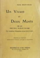 Un vivant et deux morts : Léon Bloy, Ernest Hello, Villiers de l'Isle-Adam