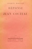 Réponse à Jean Cocteau