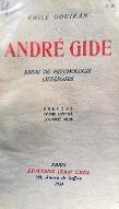 André Gide : essai de psychologie littéraire
