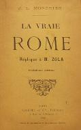 La  vraie Rome : réplique à M. Zola