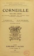 Corneille : théâtre choisi
