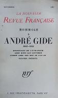 Hommage à André Gide