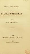Notice biographique sur Pierre Corneille