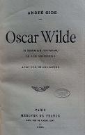 Oscar Wilde : In memoriam (souvenirs) ; le "De profundis"