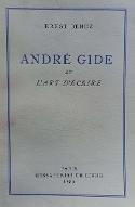 André Gide et l'art d'écrire