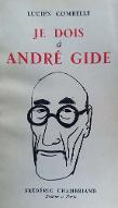 Je dois à André Gide