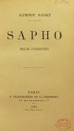 Sapho : mœurs parisiennes