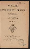 Annuaire de l'enseignement primaire en Seine-et-Oise : année 1895