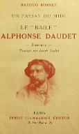 Le  "Baïle" Alphonse Daudet : souvenirs