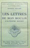 Les  lettres de mon moulin d'Alphonse Daudet
