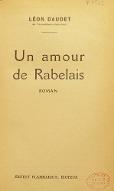 Un amour de Rabelais : roman