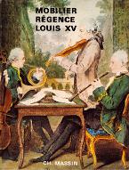 Mobilier Régence, Louis XV