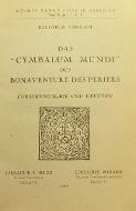 Das "Cymbalum mundi" des Bonaventure Des Périers : Forschungslage und Deutung