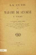 La  cure de Madame de Sévigné à Vichy