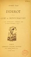 Diderot et le curé de Montchauvet : une mystification littéraire chez le baron d'Holbach, 1754