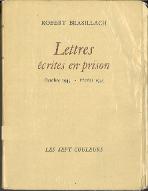 Lettres écrites en prison : Octobre 1944 - Février 1945