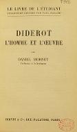 Diderot : l'homme et l'œuvre