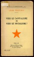 Vers le capitalisme ou vers le socialisme ?