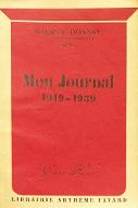 Mon journal : 1919-1939