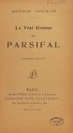 Le  vrai roman de Parsifal