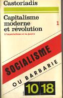Capitalisme moderne et révolution. 1, L'impérialisme et la guerre