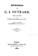 Mémoires de G.-J. Ouvrard sur sa vie et ses diverses opérations financières.. Première [-Troisième partie]
