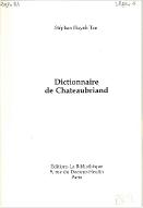 Dictionnaire de Chateaubriand