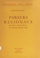 Parlers régionaux : France dialectale et unité française