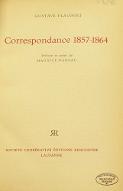 Correspondance 1857-1864