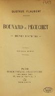 Bouvard et Pécuchet : oeuvre posthume