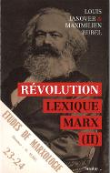 Révolution. 2, Lexique Marx