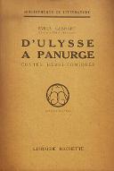 D'Ulysse à Panurge : contes héroï-comiques