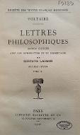Lettres philosophiques : Tome II