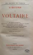 L'oeuvre de Voltaire