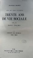 Trente ans de vie sociale. 1, introduction générale ; 1897 - 1904