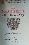 Le  misanthrope de Molière