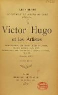 Le  cénacle de Joseph Delorme (1827 - 1830). 2, Victor Hugo et les artistes