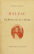Balzac et "La recherche de l'absolu"