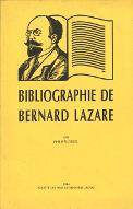 Bibliographie de Bernard Lazare