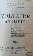 Voltaire antijuif