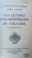 Les  lettres philosophiques de Voltaire
