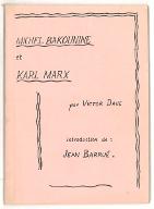 Michel Bakounine et Karl Marx
