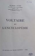 Voltaire et l'Encyclopédie