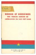 Héros et héroïnes des forces armées de libération du Sud Viet Nam