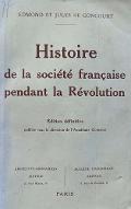 Histoire de la société française pendant la Révolution